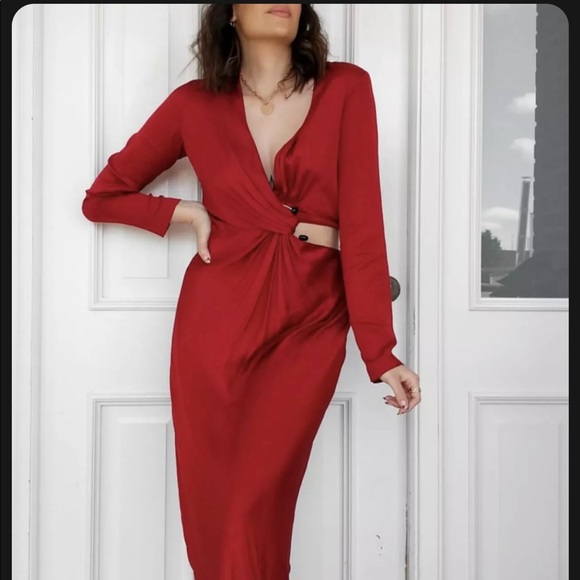 Zara | Dresses | Cut Out Dress Limited 